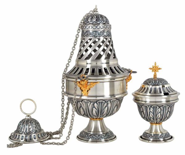 Picture of Chiseled Thurible and Boat Leaves