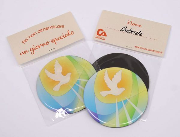 Picture of CUSTOMIZABLE Confirmation Favors: Magnet 6, 5 cm (2,6 inch)