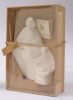 Immagine di Presepe originale stilizzato bianco Sacra Famiglia Nives 18 cm Centro Ave 