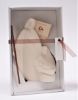 Immagine di Presepe originale stilizzato bianco Sacra Famiglia Nives 18 cm Centro Ave 