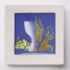 Immagine di Bomboniere Prima Comunione Quadretto 10 cm ceramica bianca