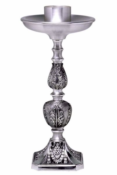 Picture of Altar candle Holder H. 26 cm (10,2 inch) Leaves