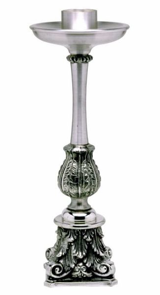 Picture of Altar candle Holder medium size H. 32 cm (12,6 inch) Leaves