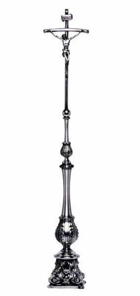 Immagine di Crocifisso barocco da Altare H. 41 cm ottone