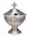 Picture of Thurible Boat Grapes in chiseled brass Gold Silver Church liturgical Censer for Mass