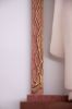 Immagine di Madonna con Bambino decorata 32 cm ceramica bianca Loppiano