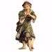 Imagen de Pastor con Trompeta cm 10 (3,9 inch) Belén Ulrich pintado a mano Estatua artesanal de madera Val Gardena estilo barroco