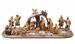 Picture of Standing Cameleer cm 10 (3,9 inch) hand painted Saviour Nativity Scene Val Gardena wooden Statue traditional style