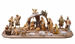 Immagine di Gesù Bambino cm 10 (3,9 inch) Presepe Redentore dipinto a mano Statua artigianale in legno Val Gardena stile tradizionale