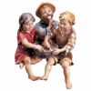 Imagen de Grupo de Niños sentados Belén Ulrich 12 cm clásico madera artesanal