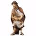 Picture of Herder with goat cm 12 (4,7 inch) hand painted Ulrich Nativity Scene Val Gardena wooden Statue baroque style