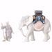 Picture of Luggage Saddle for standing Elephant cm 12 (4,7 inch) hand painted Ulrich Nativity Scene Val Gardena wooden Statue baroque style