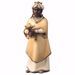 Immagine di Baldassarre Re Magio Moro in piedi cm 12 (4,7 inch) Presepe Cometa dipinto a mano Statua artigianale in legno Val Gardena stile Arabo tradizionale