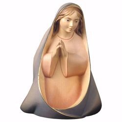 Imagen de María / Madonna cm 12 (4,7 inch) Belén Cometa pintado a mano Estatua artesanal de madera Val Gardena estilo Árabe tradicional