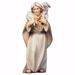 Imagen de Pastor con Oveja en Hombros cm 12 (4,7 inch) Belén Cometa pintado a mano Estatua artesanal de madera Val Gardena estilo Árabe tradicional