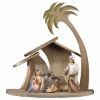 Picture of Comet hand painted Italian Nativity set 7 pieces 16 cm (6,3 inch)