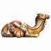 Picture of Lying Camel cm 15 (5,9 inch) hand painted Ulrich Nativity Scene Val Gardena wooden Statue baroque style