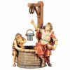Imagen de Grupo al pozo 3 piezas Belén Ulrich 15 cm clásico madera artesanal