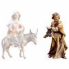 Immagine di San Giuseppe statuina Presepe Ulrich 15 cm tradizionale legno
