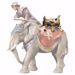 Picture of Juwels Saddle for standing Elephant cm 23 (9,1 inch) hand painted Ulrich Nativity Scene Val Gardena wooden Statue baroque style
