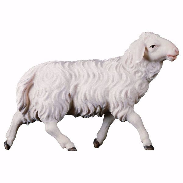 Imagen de  Oveja corriendo Belén Ulrich 8 cm clásico madera artesanal
