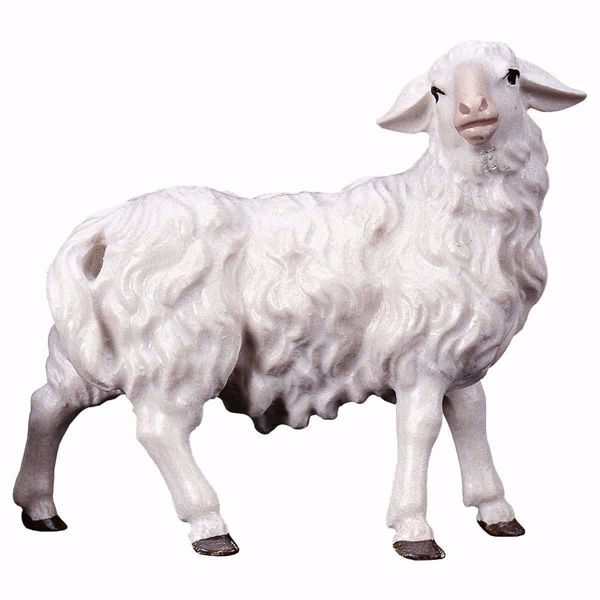 Picture of Sheep looking to the right Ulrich Nativity 8 cm (3,1 inch) traditional wood