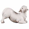 Immagine di Agnello inginocchiato Presepe Cometa 50 cm arabo grande legno dipinto