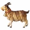 Imagen de Cabra con campana Belén Ulrich 10 cm clásico madera artesanal