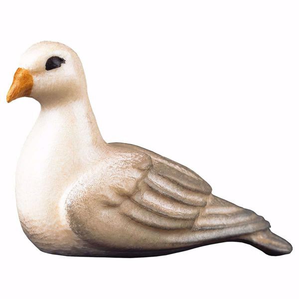 Immagine di Colomba Presepe Ulrich 10 cm tradizionale legno