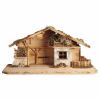 Picture of Hand made Edelweiss Stable for Ulrich Nativity 12 cm (4,7 inch) wood