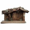 Immagine di Capanna Radice per Presepe Ulrich 12 cm legno fatta a mano