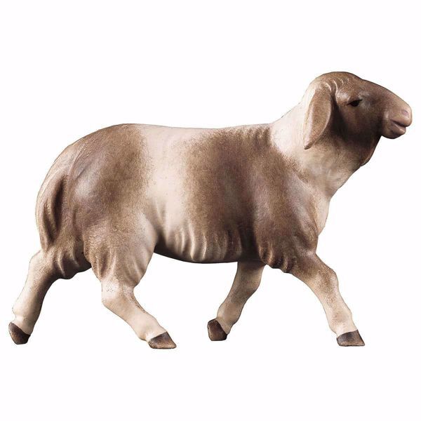 Picture of Sheep running Comet Nativity 12 cm (4,7 inch) arabic oil painted wood