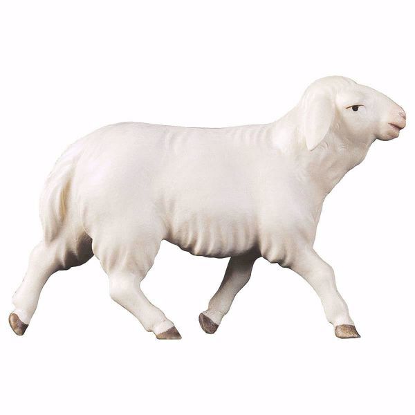 Picture of Sheep running Comet Nativity 12 cm (4,7 inch) arabic oil painted wood