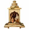 Immagine di Presepe di Natale completo Cometa 5 pezzi 12 cm legno Ortisei
