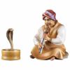 Picture of Snake Charmer 2 pcs Comet Nativity 16 cm (6,3 inch) arabic oil painted wood