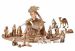 Imagen de Pesebre Cometa Set 22 Piezas cm 25 (9,8 inch) pintado a mano Estatuas artesanales de madera Val Gardena
