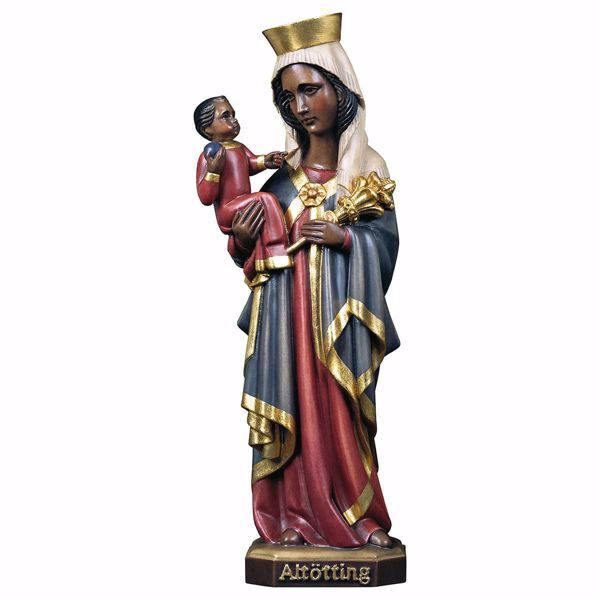 Imagen de Estatua Virgen de Altötting Original 35 cm madera