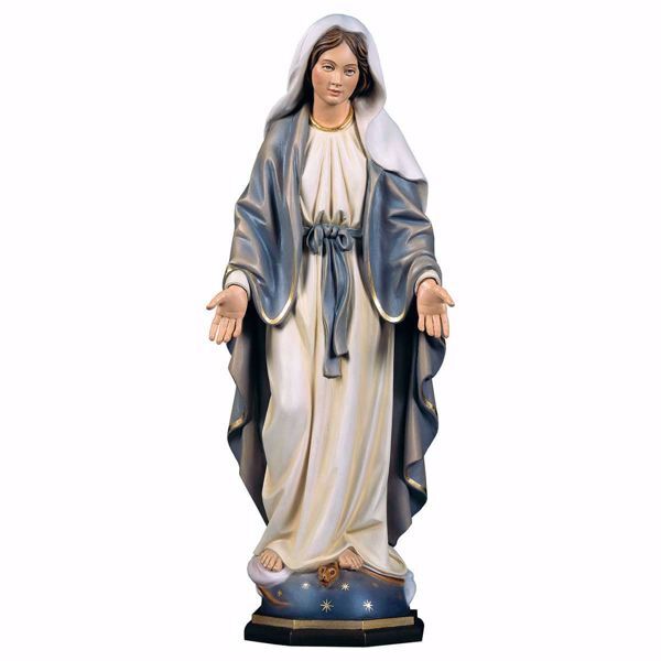 Imagen de Estatuilla Virgen Milagrosa 18 cm madera