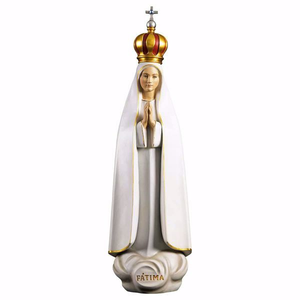 Picture of Our Lady of Fatima modern Statue 28 cm (11,0 inch) | wood