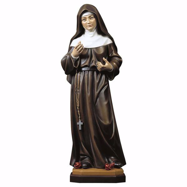 Picture of Augustinian Nun wooden Statue cm 180 (70,9 inch) painted with oil colours Val Gardena