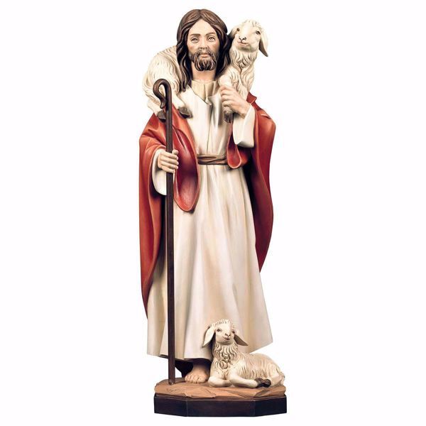 Immagine di Statua Buon Pastore 46 cm legno