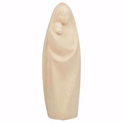 Picture of Our Lady Madonna of Joy cm 12 (4,7 inch) wooden Statue Modern Style natural colour Val Gardena
