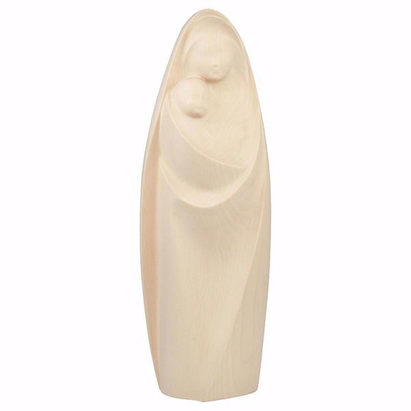 Picture of Our Lady Madonna of Joy cm 23 (9,1 inch) wooden Statue Modern Style natural colour Val Gardena