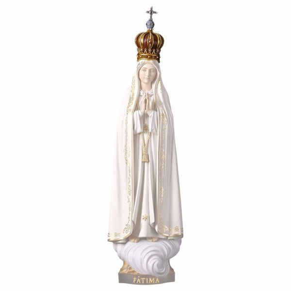Imagen de Corona de madera de 13 cm de diámetro  para estatuas de 140 cm