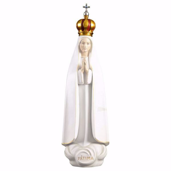 Imagen de Corona de madera para imágenes religiosas 2 cm