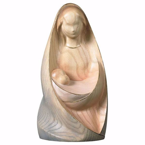 Picture of Our Lady of Joy sitting Statue 15 cm (5,9 inch) | wood