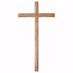 Picture of Straight Cross cm 23x12 (9,1x4,7 inch) wooden Wall Sculpture burnished Val Gardena