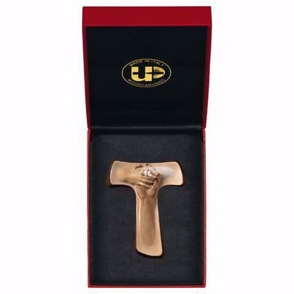 Picture of Small Tau Cross of Peace 10 cm (3,9 inch) wood