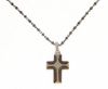 Picture of Silver 925 Italian Cross Necklace for women cm 50