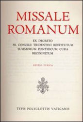Immagine di Missale romanum ex decreto SS. Concilii Tridentini restitutum summorum Pontificum cura recognitum. Editio typica